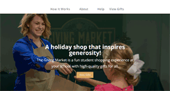 Desktop Screenshot of givingmarket.com